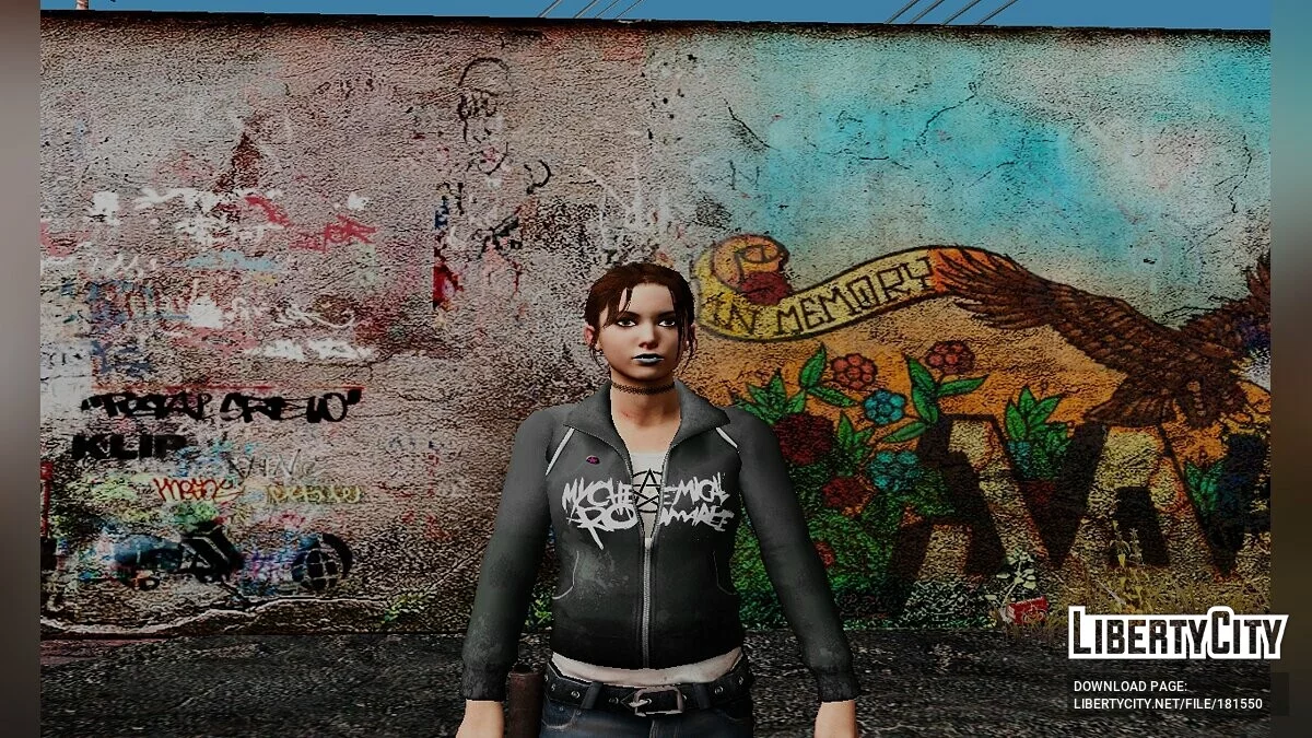 Зої з Left 4 Dead / GTA San Andreas