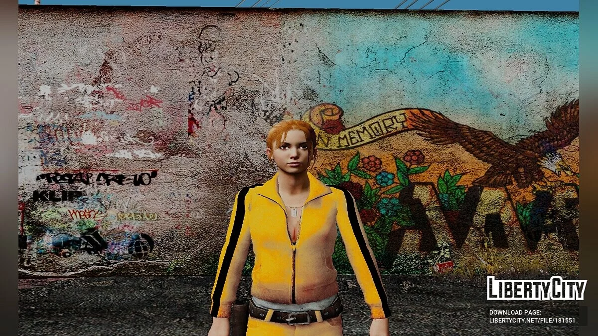 Зої з Left 4 Dead / GTA San Andreas