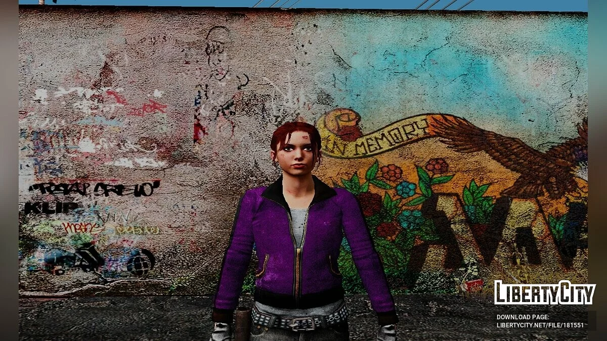 Зої з Left 4 Dead / GTA San Andreas