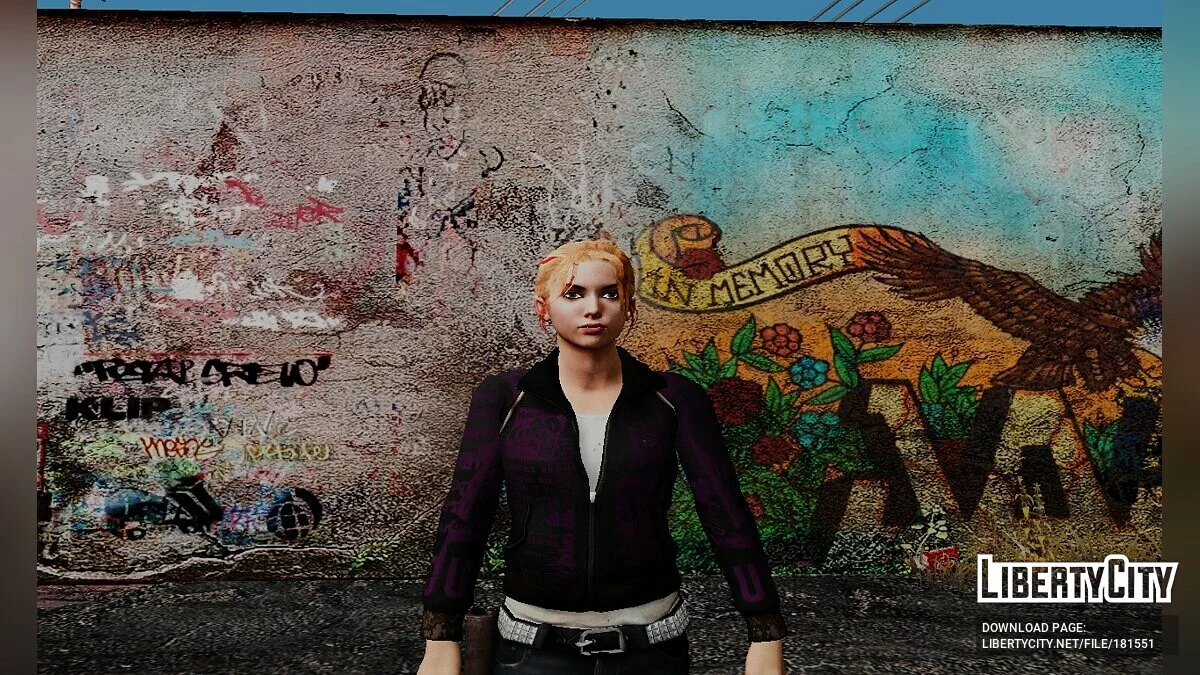 Зої з Left 4 Dead / GTA San Andreas