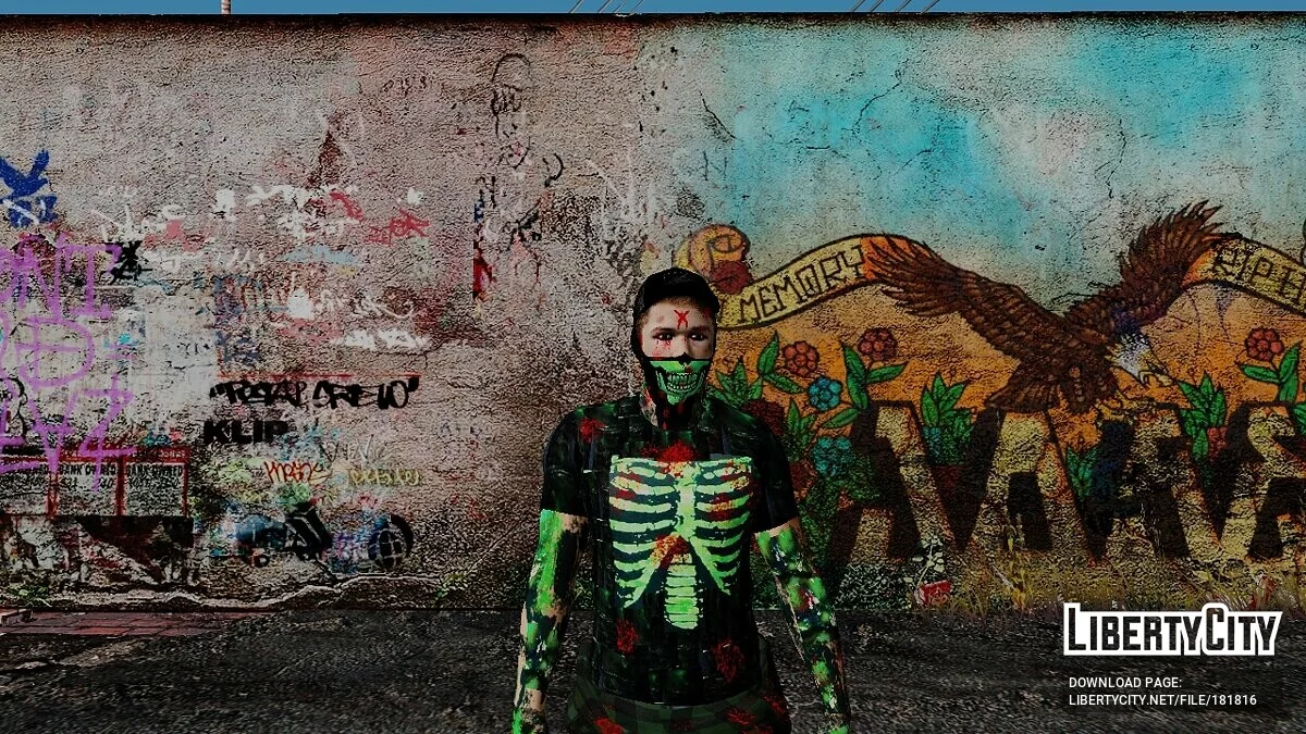 Ellis de Left 4 Dead 2 / GTA San Andreas