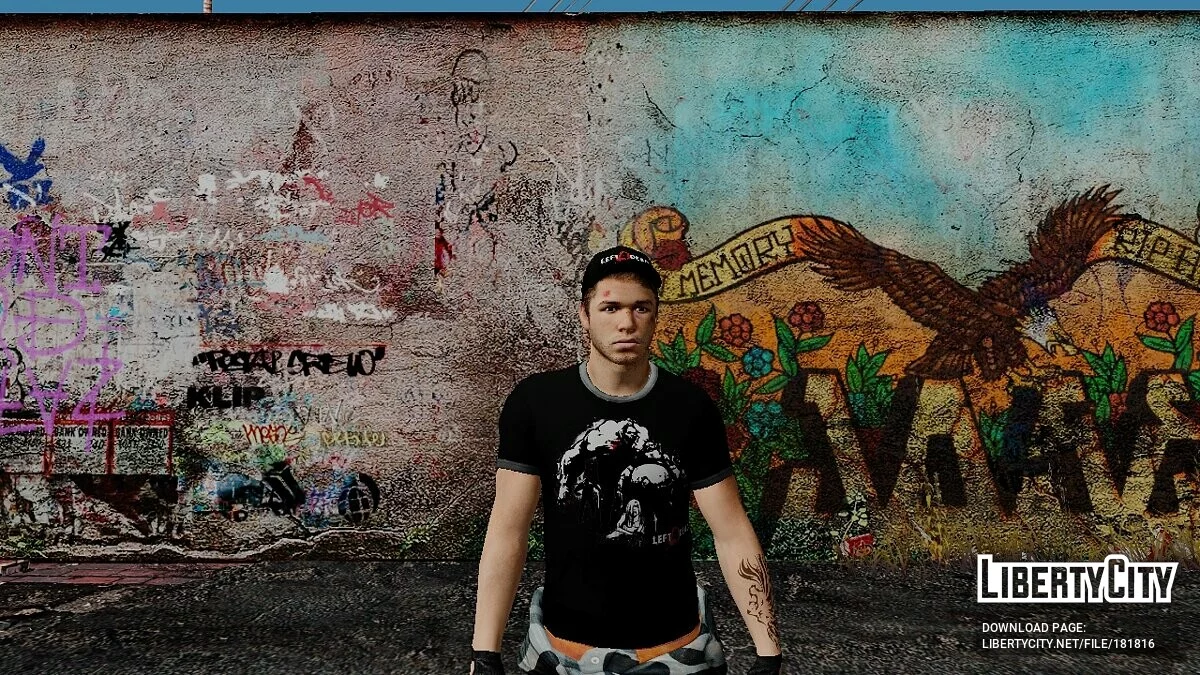 Ellis de Left 4 Dead 2 / GTA San Andreas