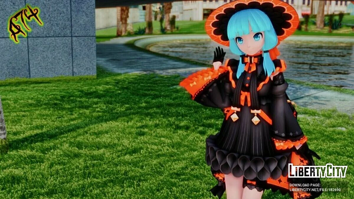 Miku Hatsune - Nuit fantastique / GTA San Andreas