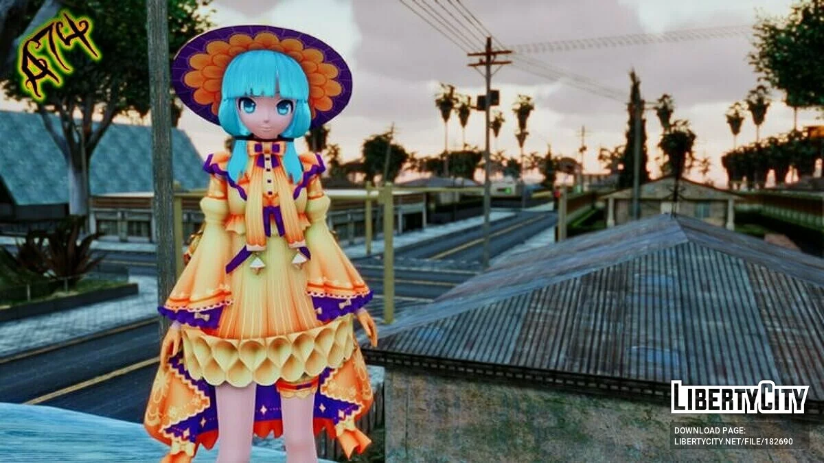 Miku Hatsune - Nuit fantastique / GTA San Andreas