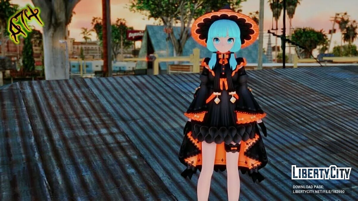 Miku Hatsune - Nuit fantastique / GTA San Andreas