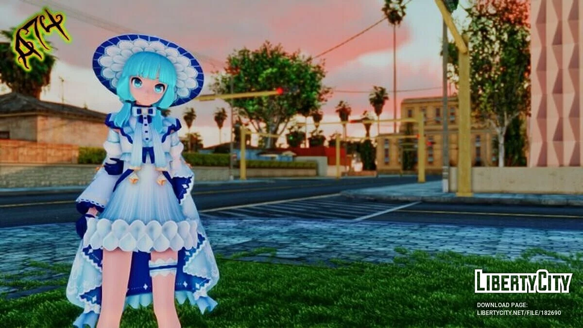 Miku Hatsune - Nuit fantastique / GTA San Andreas