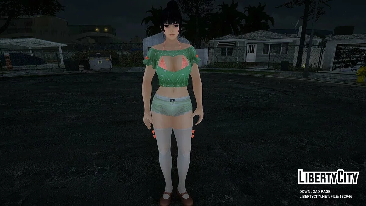 Ніотенгу в сексуальному вбранні / GTA San Andreas