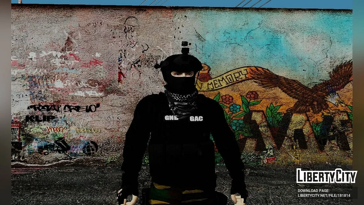 Pack de soldats des unités DGCIM et DEL GAC / GTA San Andreas
