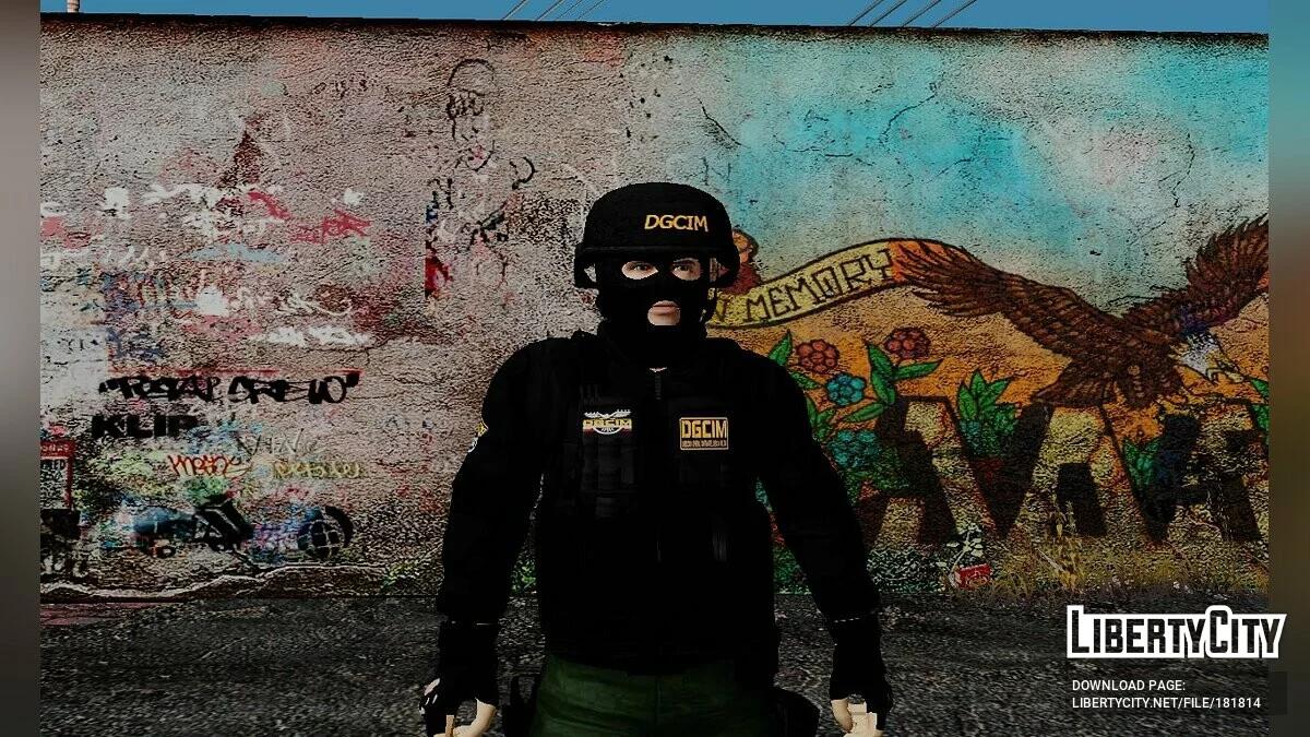 Pack de soldats des unités DGCIM et DEL GAC / GTA San Andreas