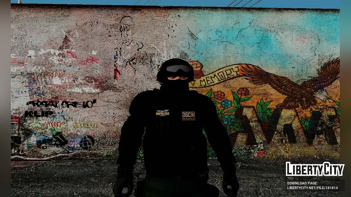 Pack de soldats des unités DGCIM et DEL GAC / GTA San Andreas