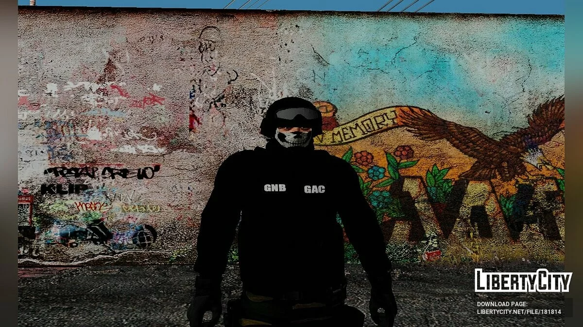 Pack de soldats des unités DGCIM et DEL GAC / GTA San Andreas