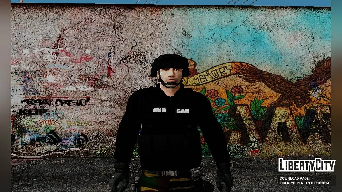Pack de soldats des unités DGCIM et DEL GAC / GTA San Andreas
