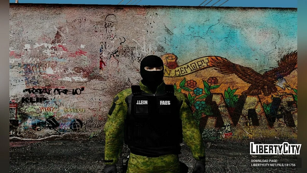Pack de soldats de différentes unités / GTA San Andreas