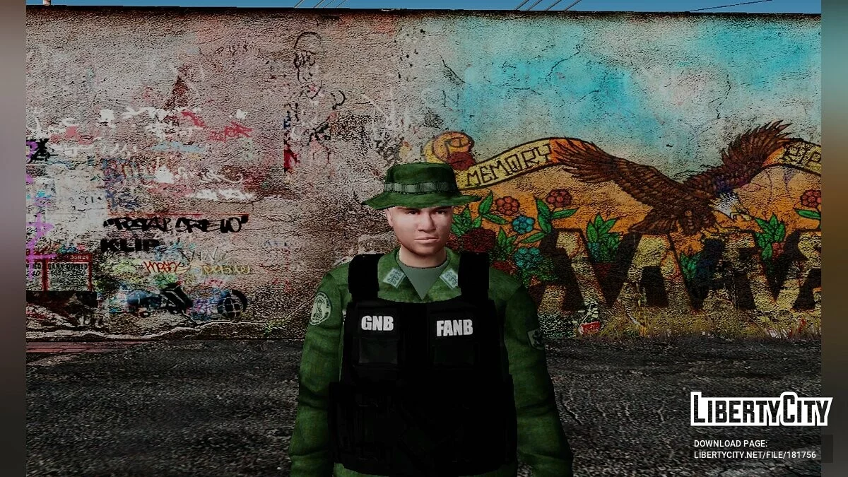 Pack de soldats de différentes unités / GTA San Andreas