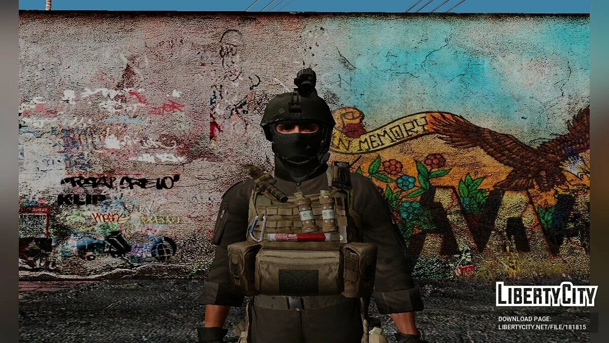 Collection de divers soldats et policiers / GTA San Andreas