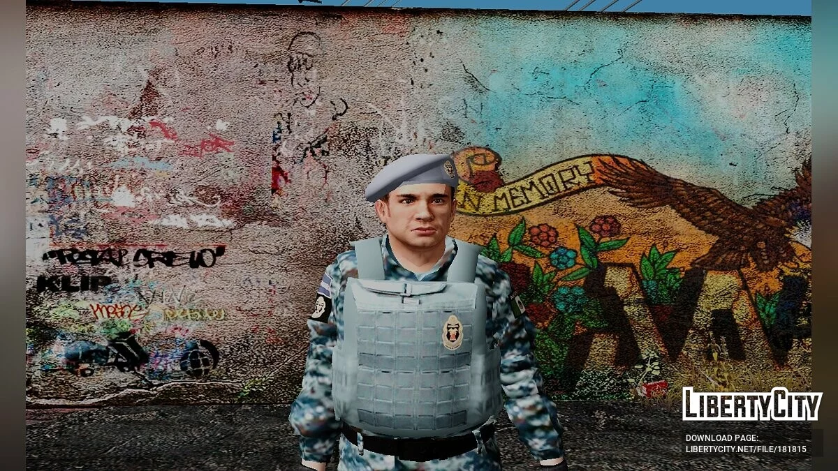 Collection de divers soldats et policiers / GTA San Andreas
