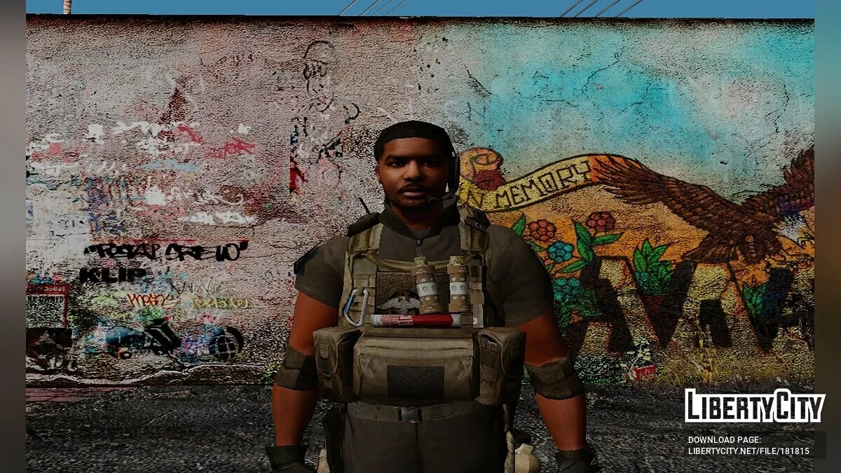 Collection de divers soldats et policiers / GTA San Andreas