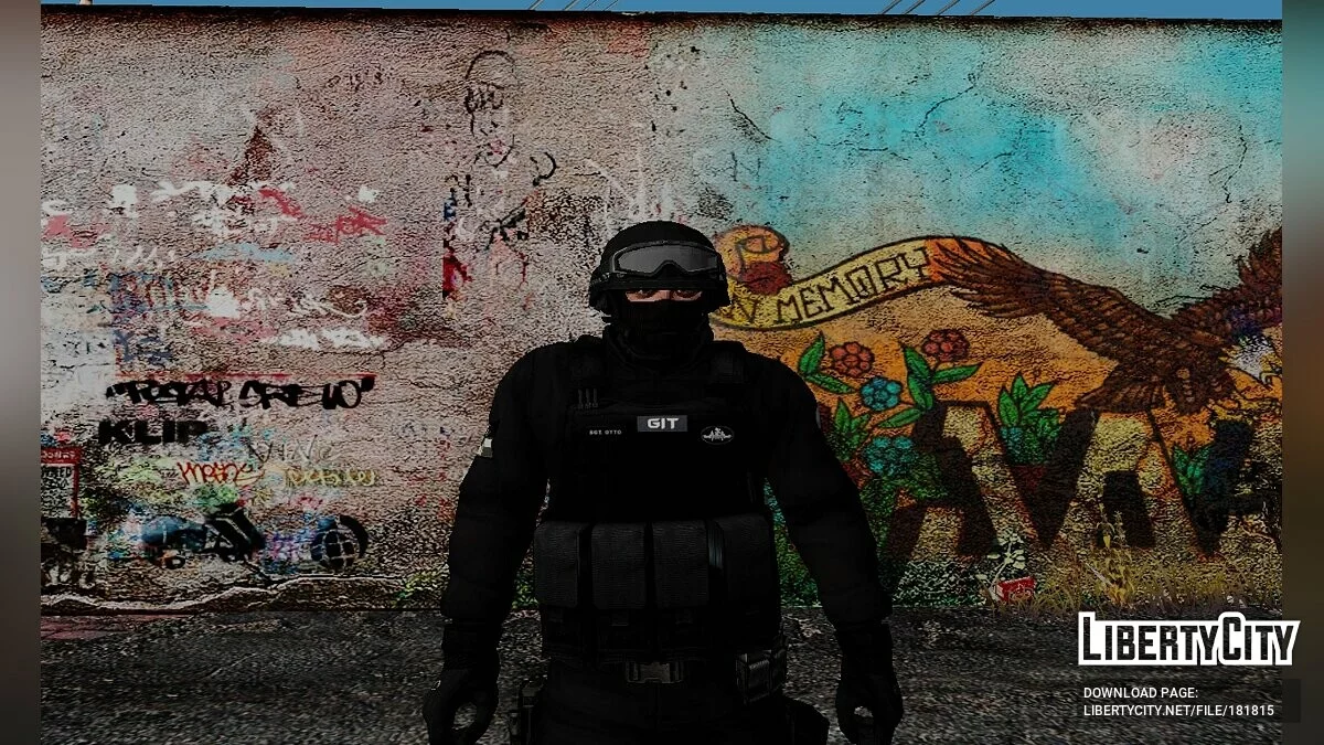 Collection de divers soldats et policiers / GTA San Andreas