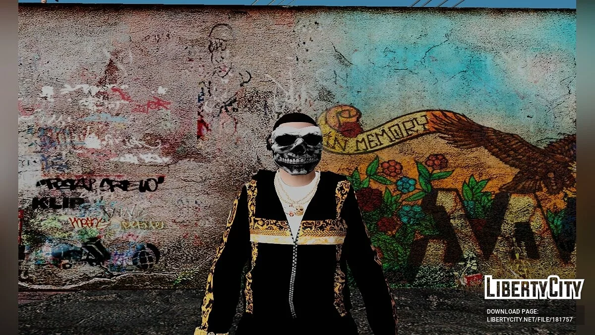 Collection de skins de différents criminels / GTA San Andreas