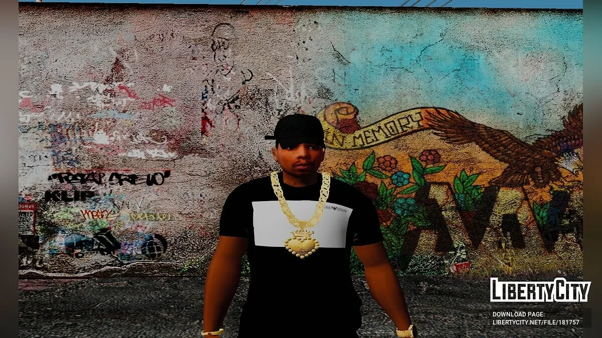 Collection de skins de différents criminels / GTA San Andreas