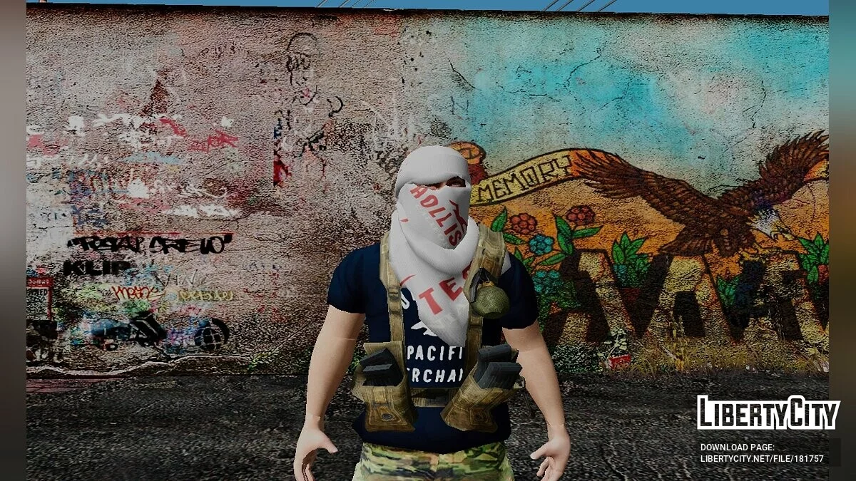 Collection de skins de différents criminels / GTA San Andreas