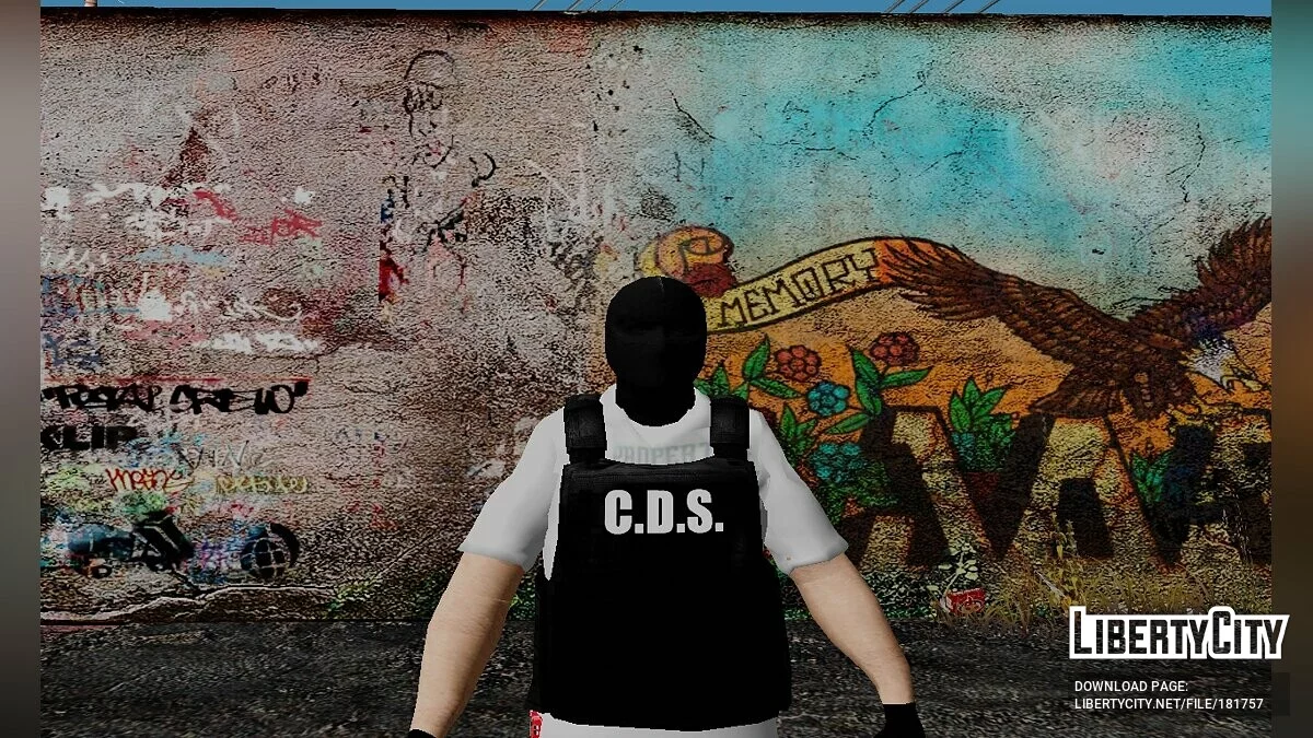 Collection de skins de différents criminels / GTA San Andreas