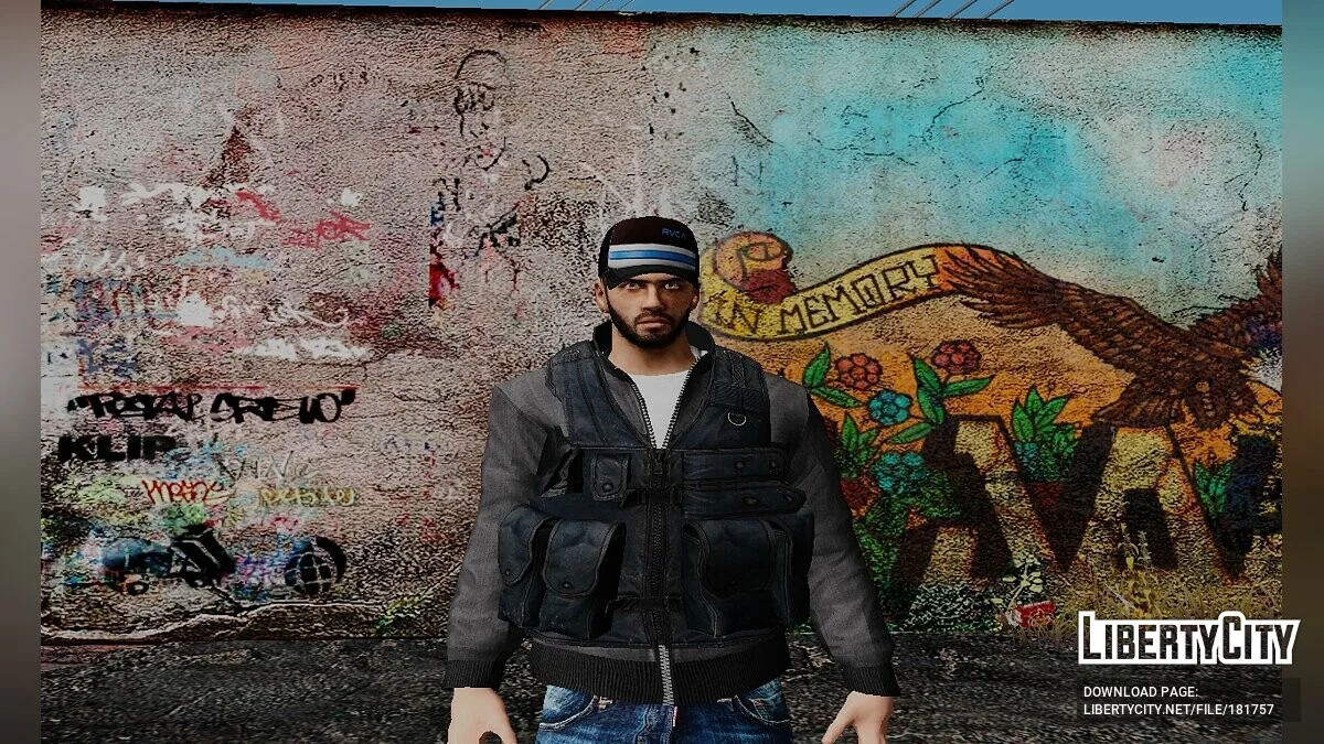 Collection de skins de différents criminels / GTA San Andreas