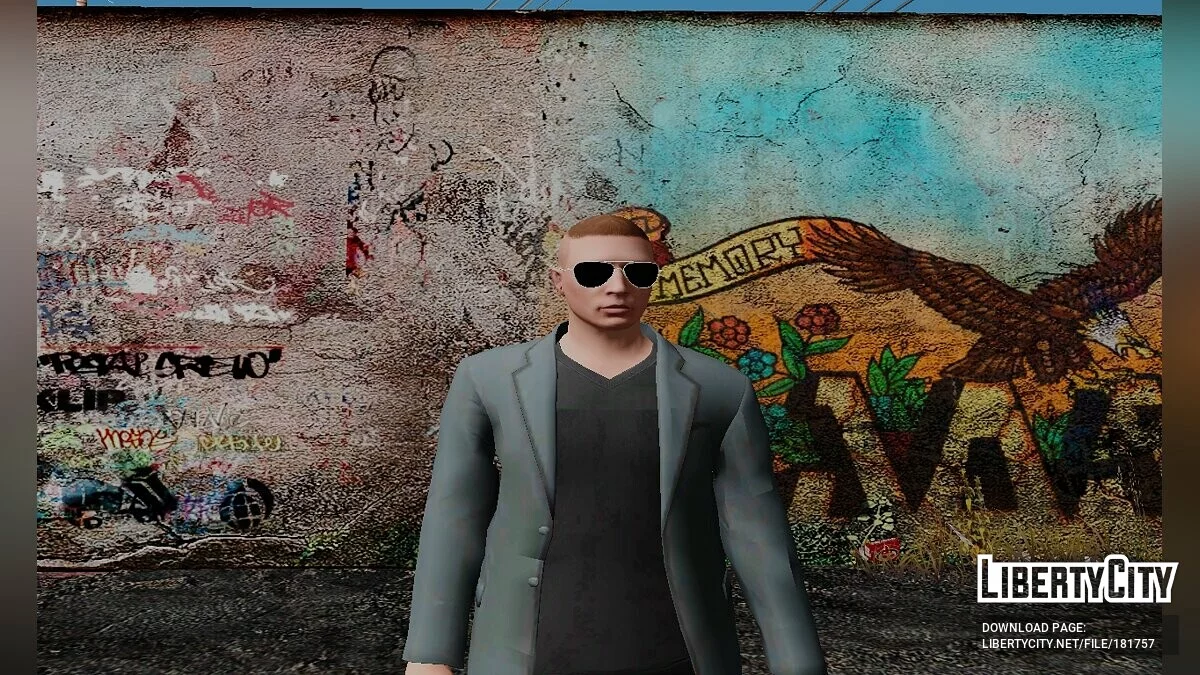 Collection de skins de différents criminels / GTA San Andreas