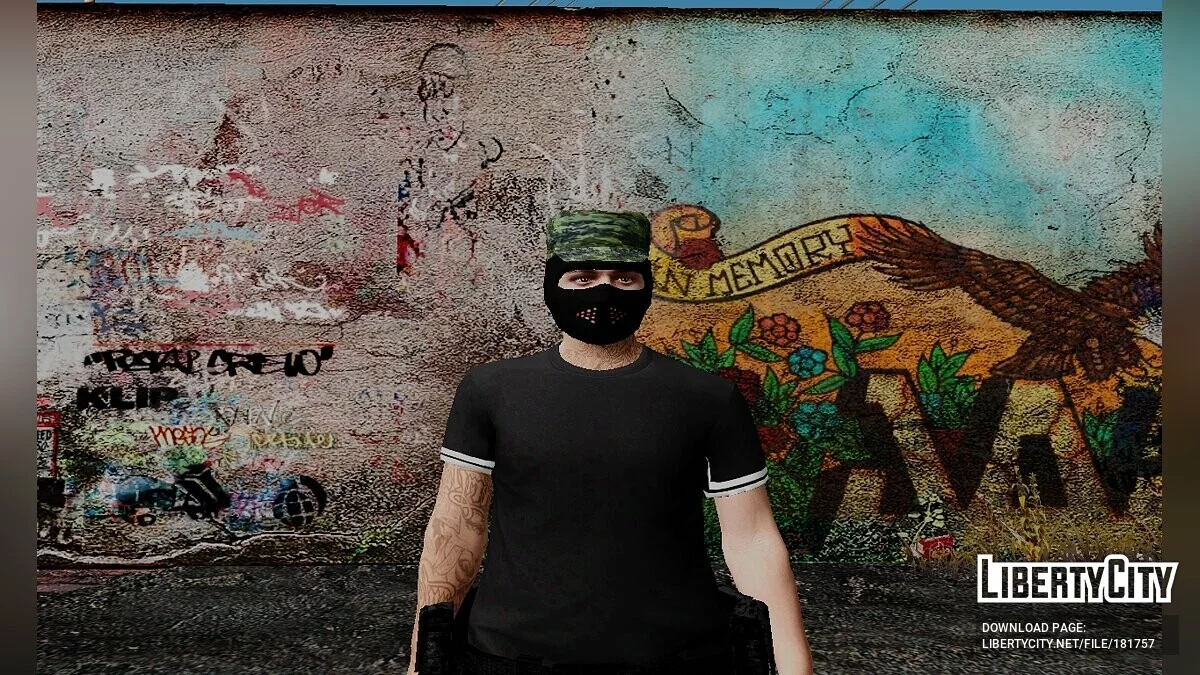 Collection de skins de différents criminels / GTA San Andreas