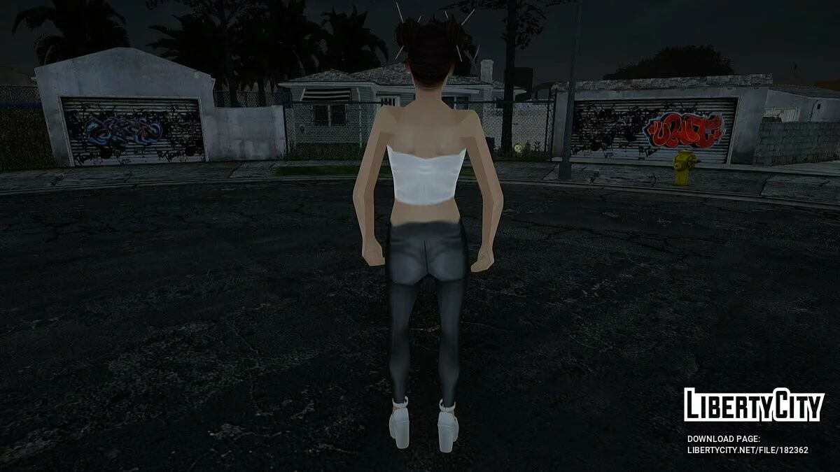 Collection de skins féminins dans le style SA / GTA San Andreas