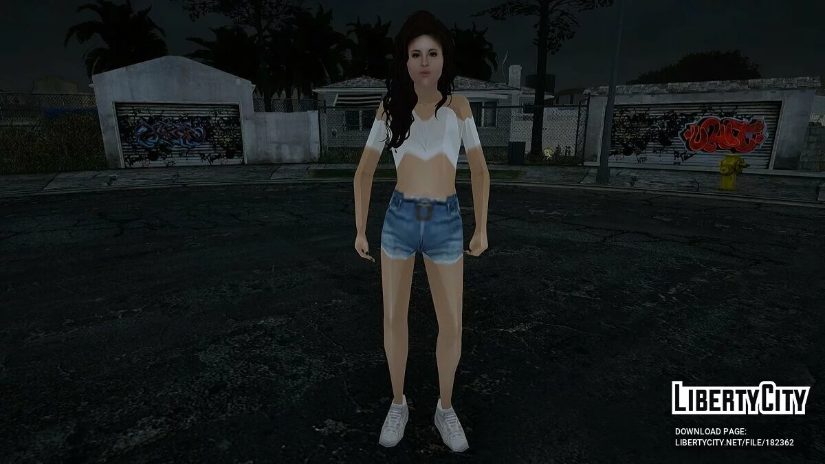 Collection de skins féminins dans le style SA / GTA San Andreas