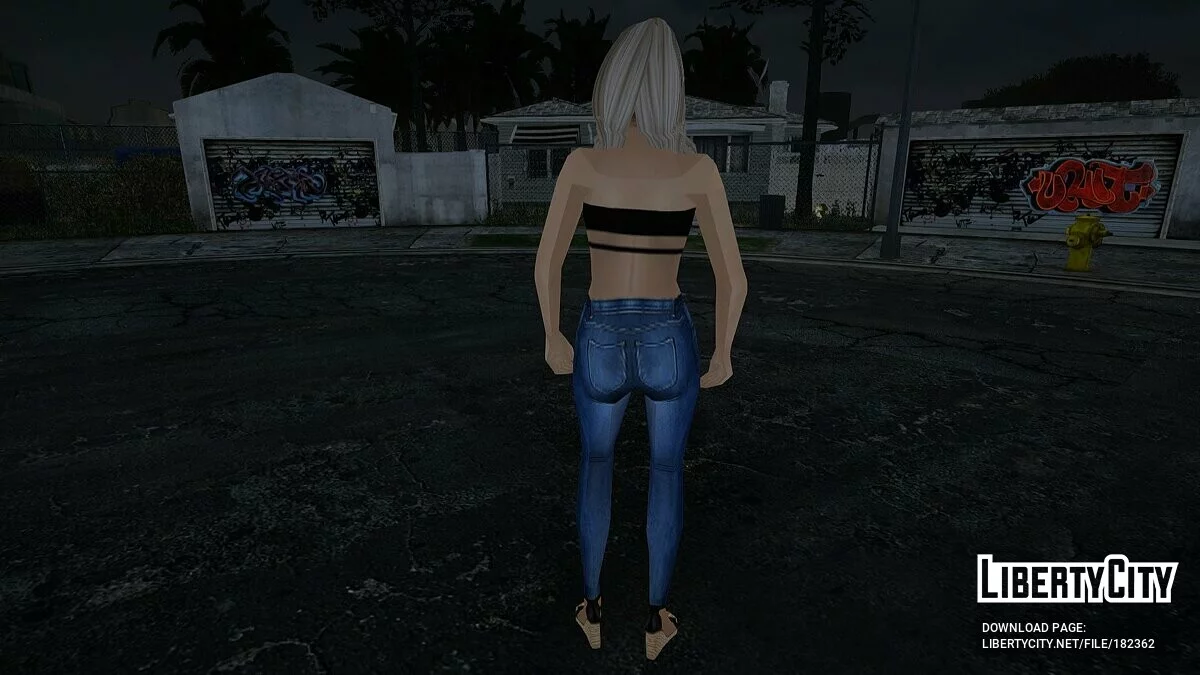 Collection de skins féminins dans le style SA / GTA San Andreas