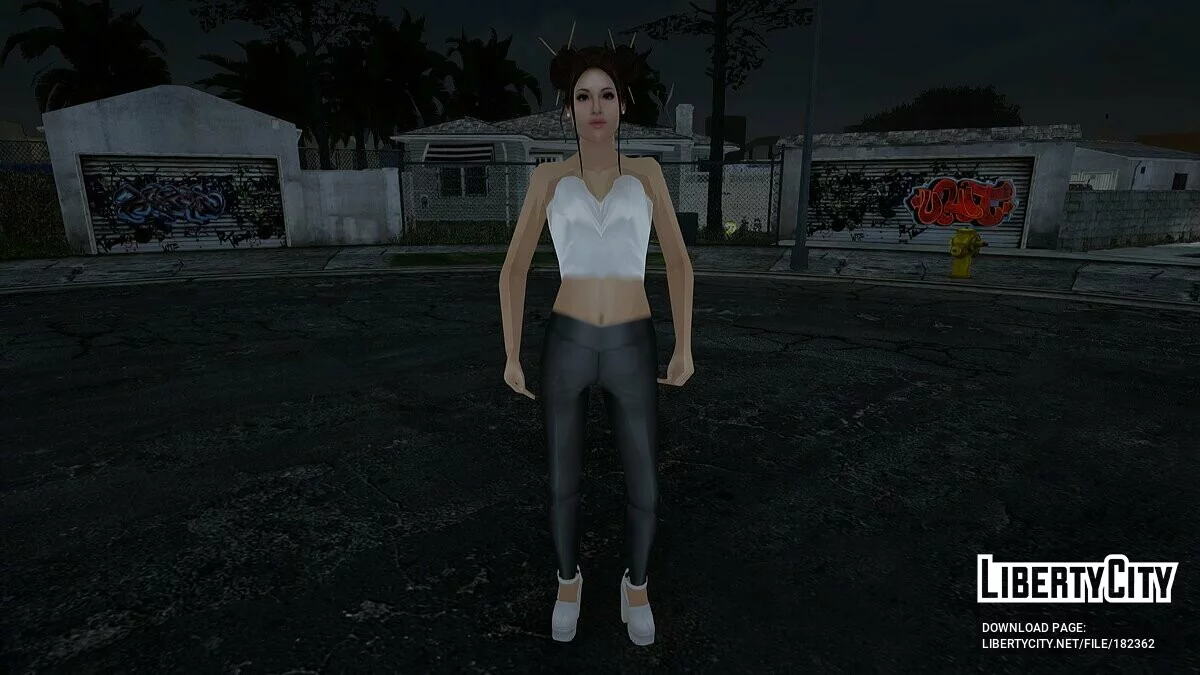 Collection de skins féminins dans le style SA / GTA San Andreas