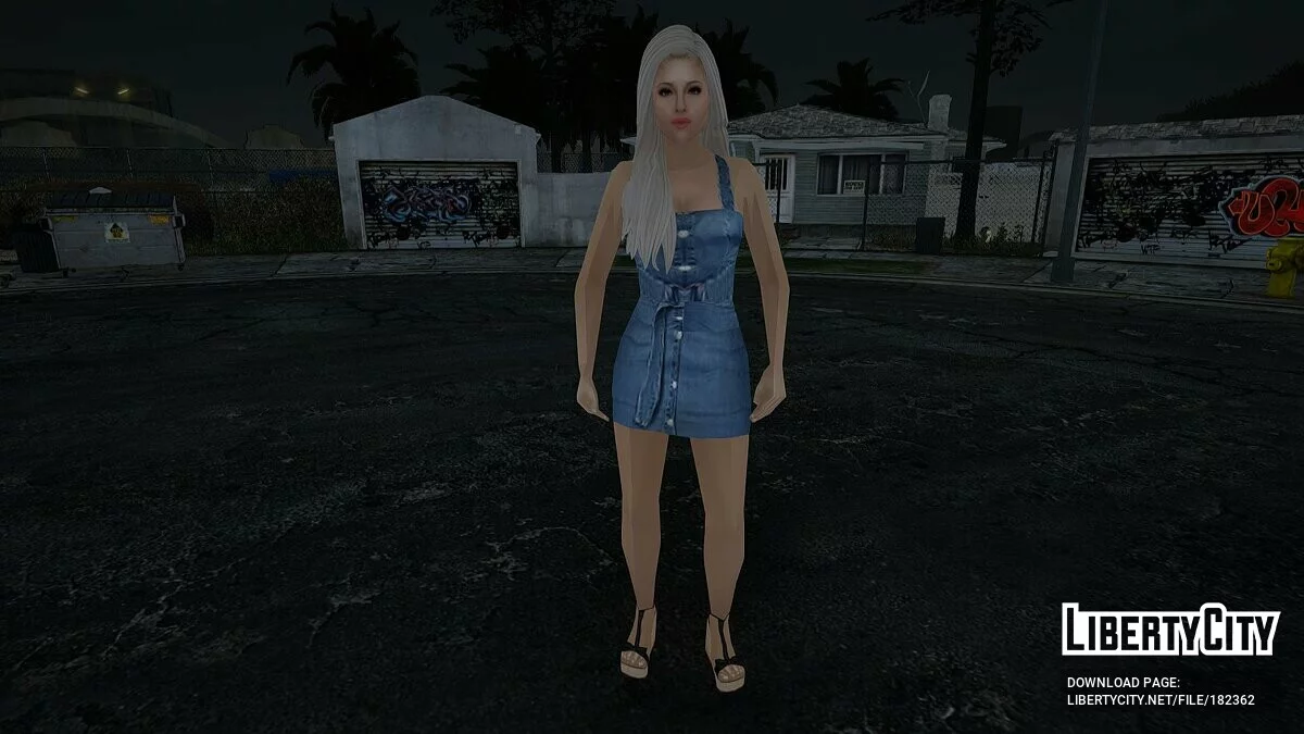 Collection de skins féminins dans le style SA / GTA San Andreas