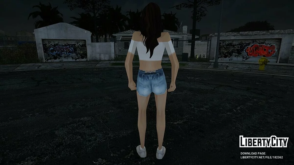 Collection de skins féminins dans le style SA / GTA San Andreas