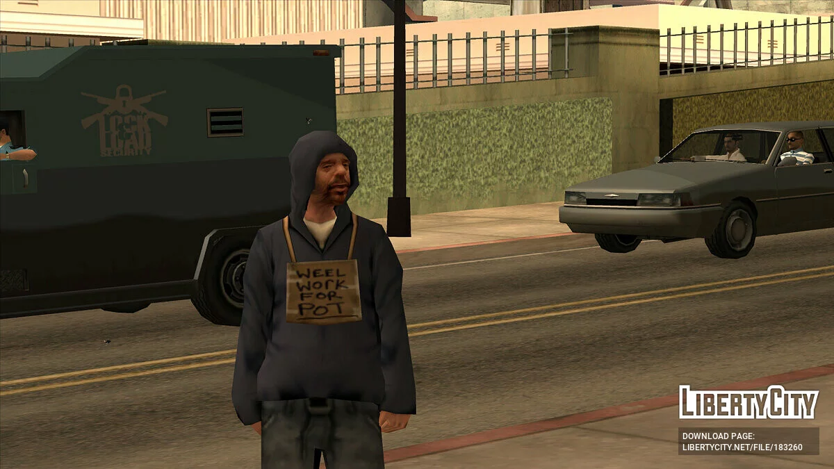 Homeless' Insects / GTA San Andreas