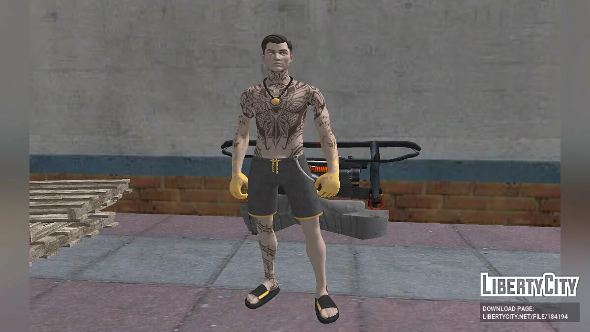 来自 Fortnite 的 Midsummer Midas / GTA San Andreas