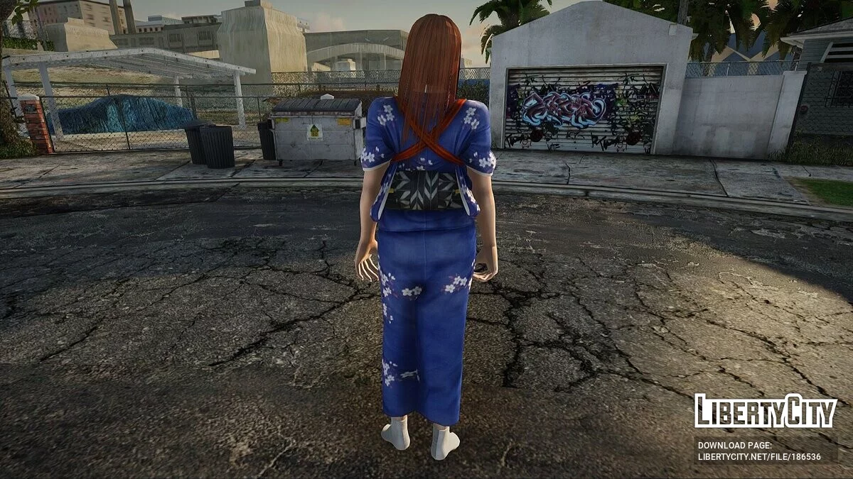 Касумі з Dead Or Alive 5 / GTA San Andreas