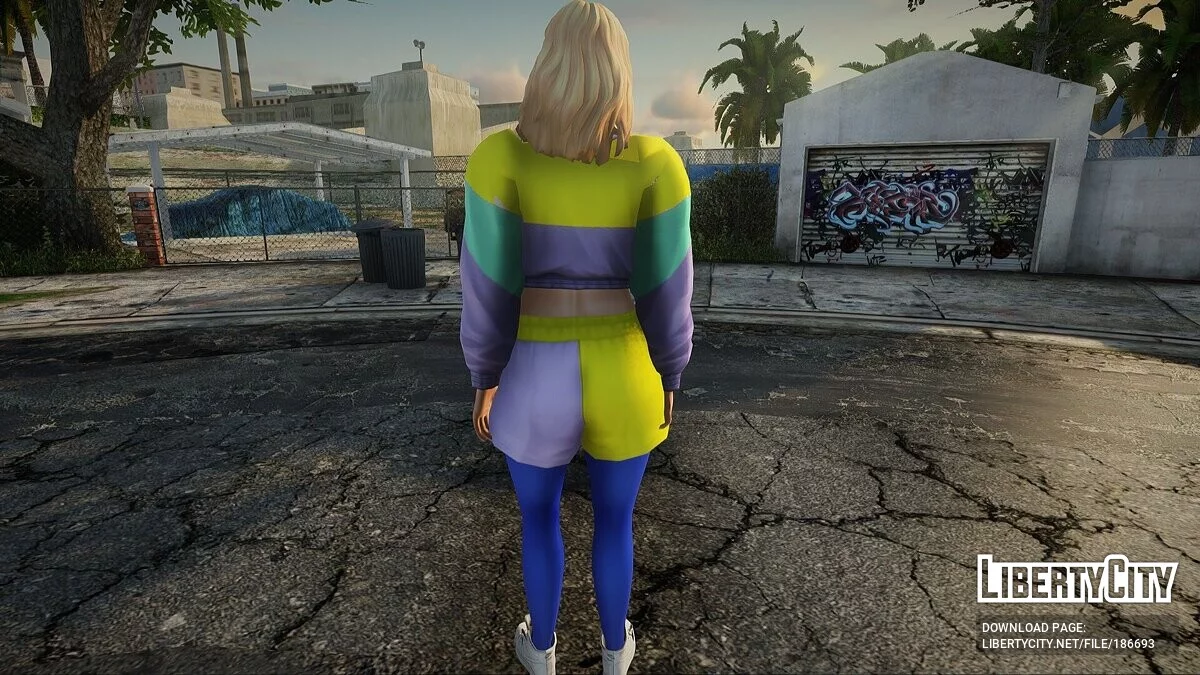 Pacote de Pedestres (Estilo VCS) #34 / GTA San Andreas