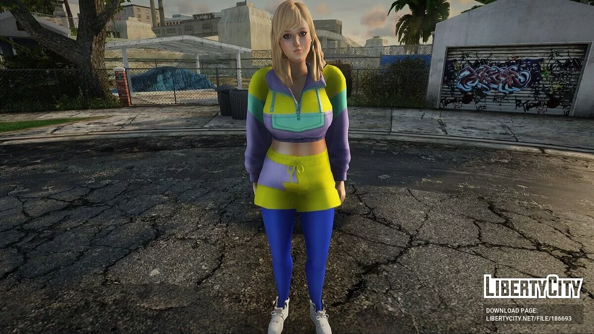 Pacote de Pedestres (Estilo VCS) #34 / GTA San Andreas