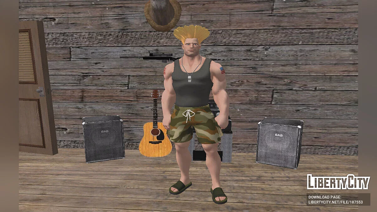 Glistening Guile из Fortnite / GTA San Andreas