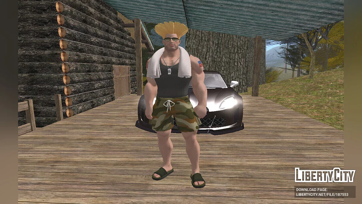 Glistening Guile из Fortnite / GTA San Andreas
