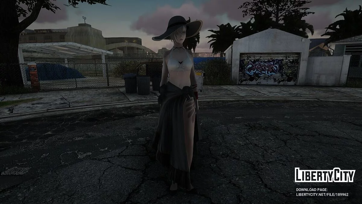 来自NieR Reincarnation的Akeha / GTA San Andreas