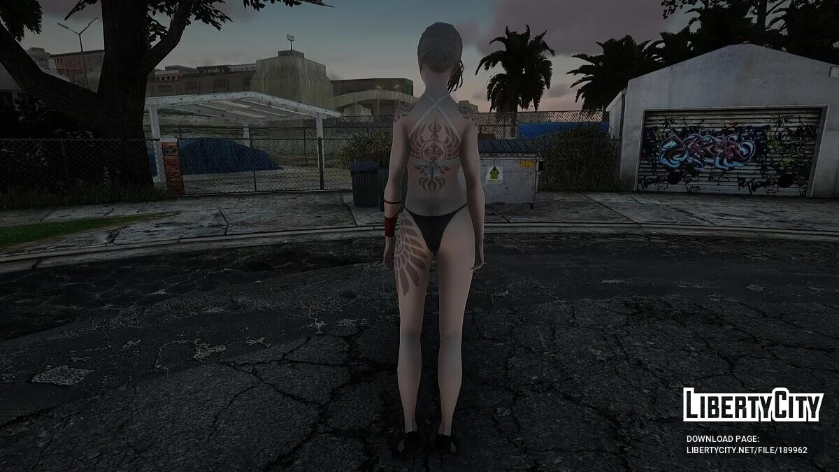 来自NieR Reincarnation的Akeha / GTA San Andreas