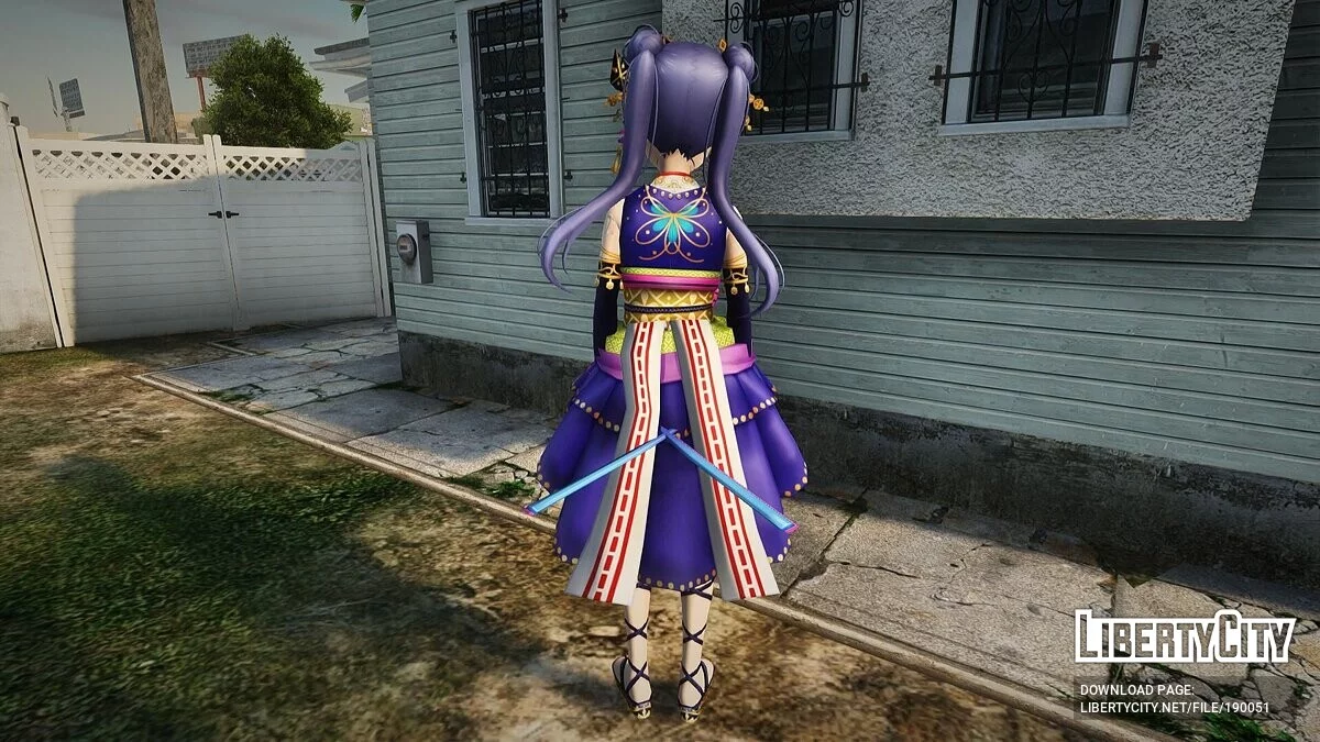 Koleksi besar skin dari Love Live / GTA San Andreas