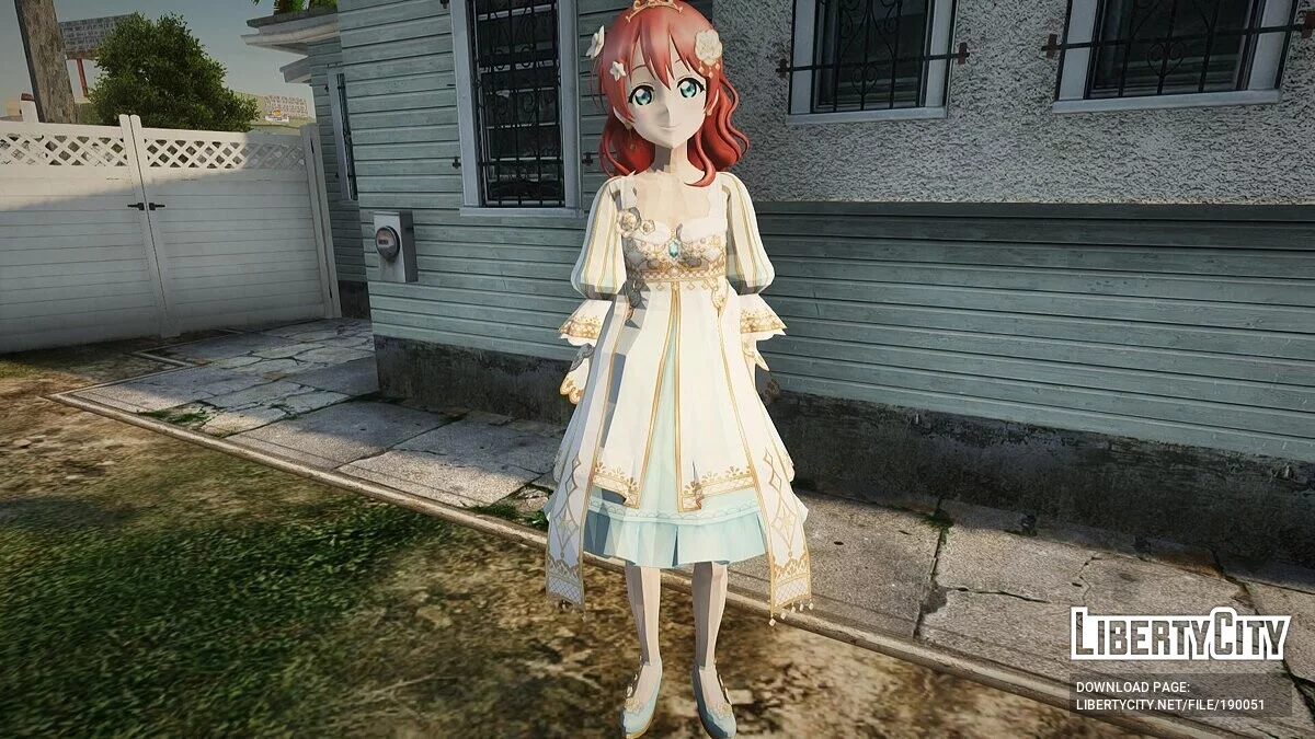 Koleksi besar skin dari Love Live / GTA San Andreas
