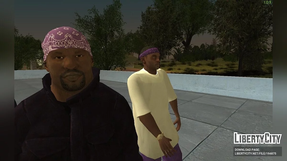 HD Gangs & Drug Dealers - Skins com animação labial funcional / GTA San Andreas