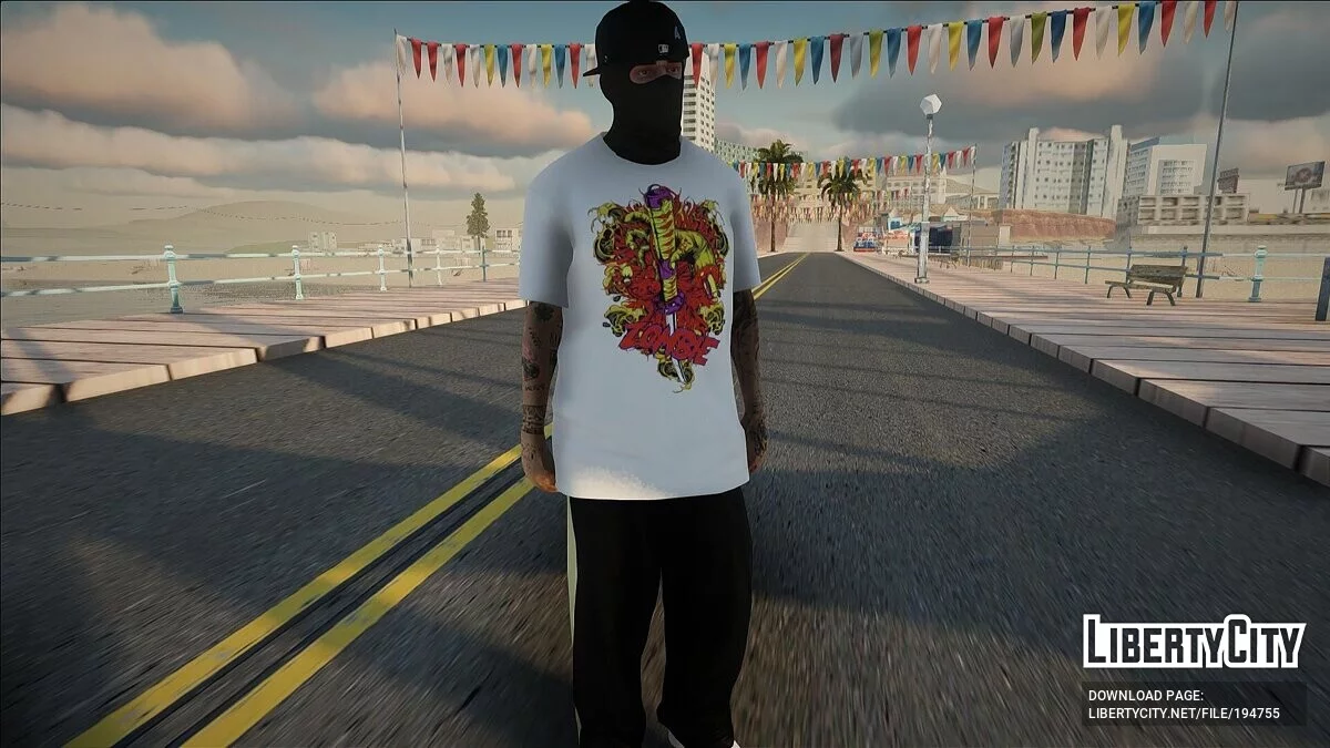 Typ in Sturmhaube (Fashion Prints) / GTA San Andreas