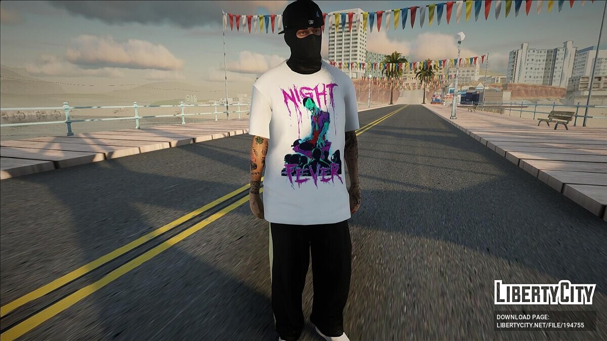 Download Guy in a balaclava (Fashion Prints) for GTA San Andreas