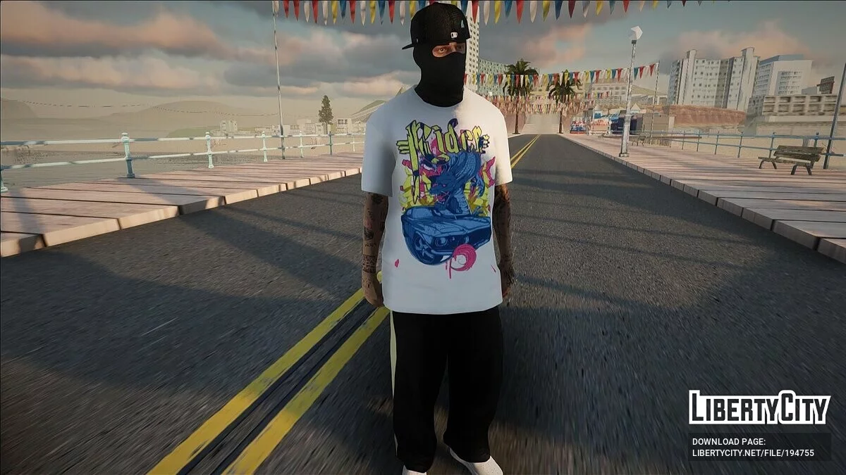 Typ in Sturmhaube (Fashion Prints) / GTA San Andreas